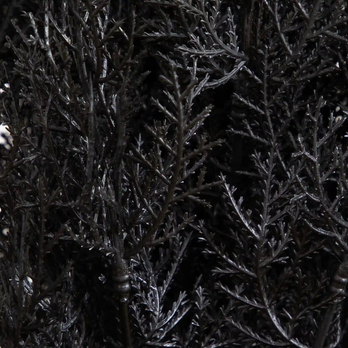 4' UV Resistant Artificial Halloween Black Cedar Tree (Indoor/Outdoor)