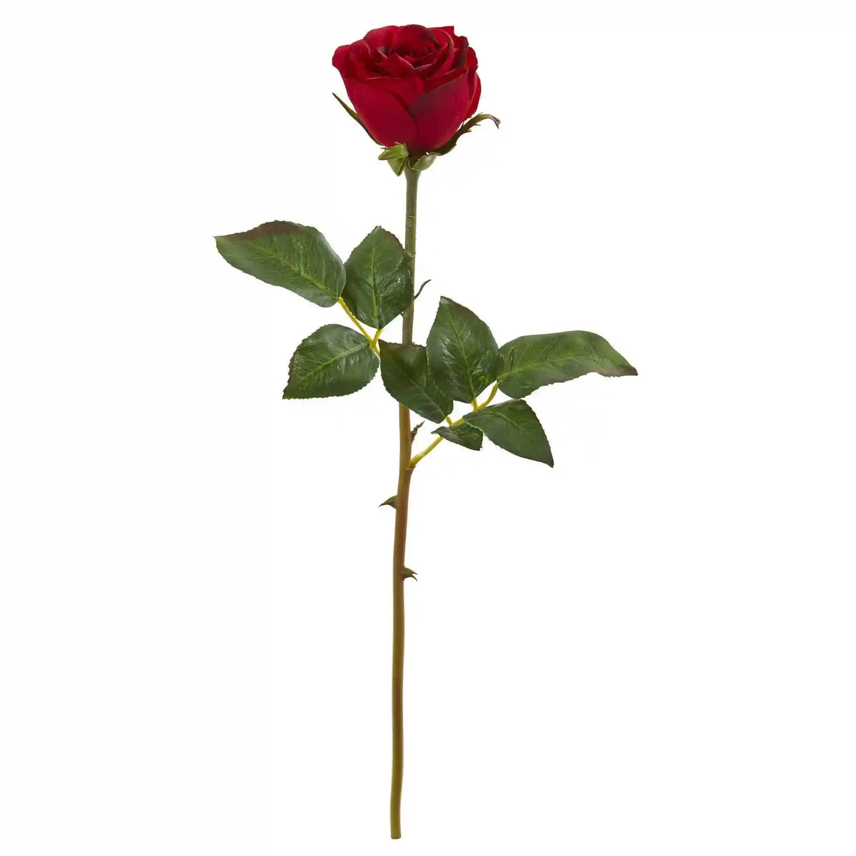 20” Rose Artificial Bud Flower (Set of 6)