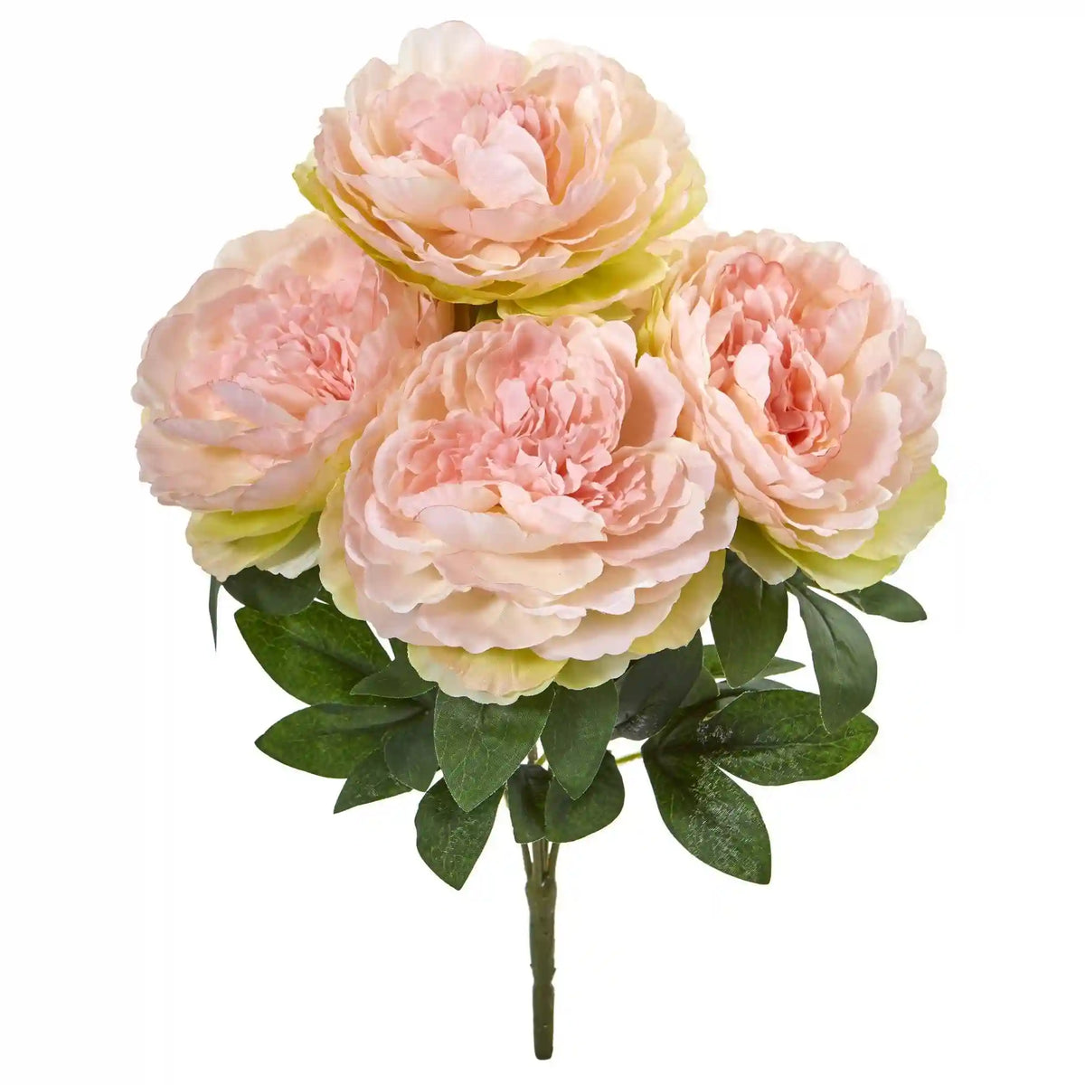 17” Peony Artificial Flower Bouquet (Set of 6)