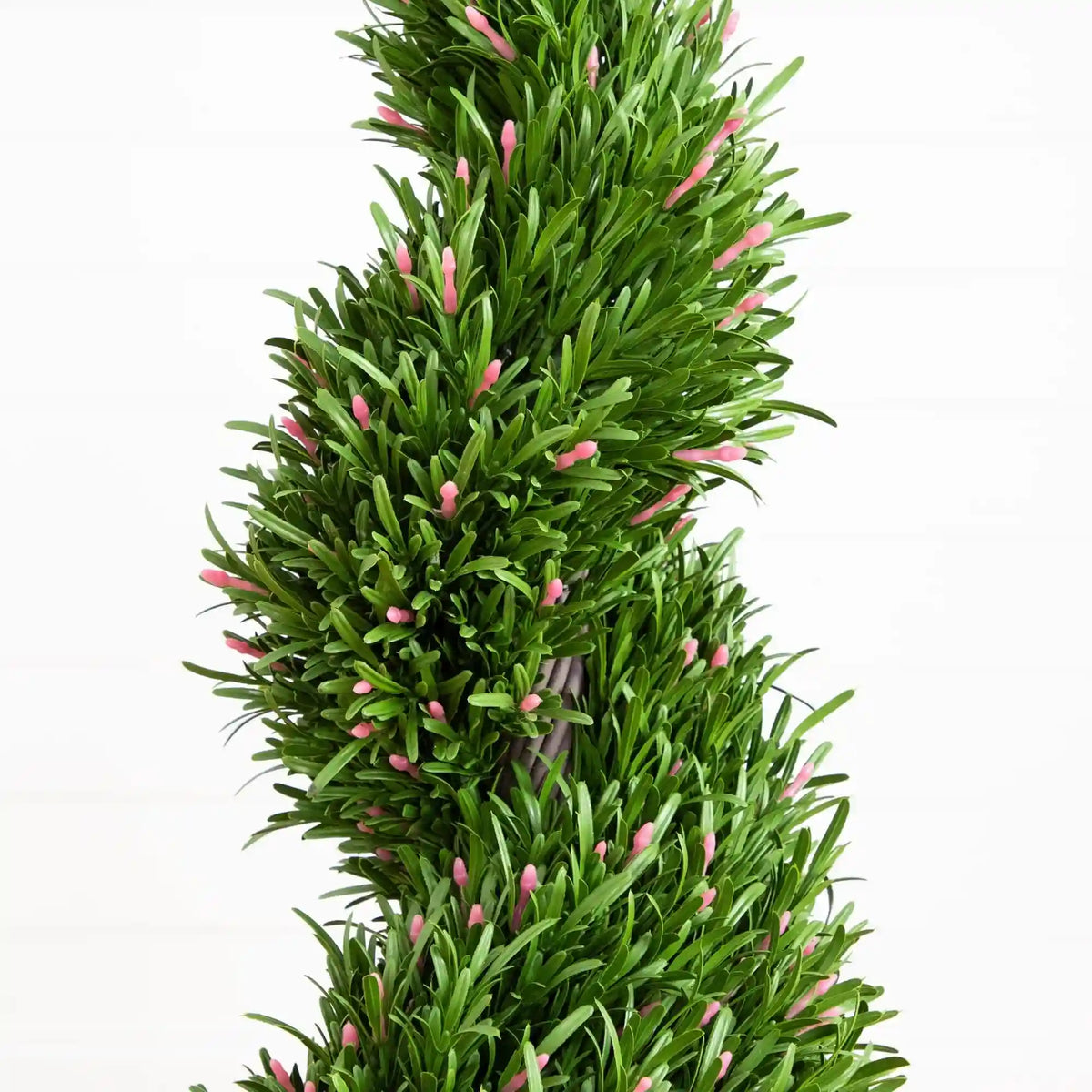 3' UV Resistant Artificial Rosemary Spiral Topiary Tree (Indoor/Outdoor)