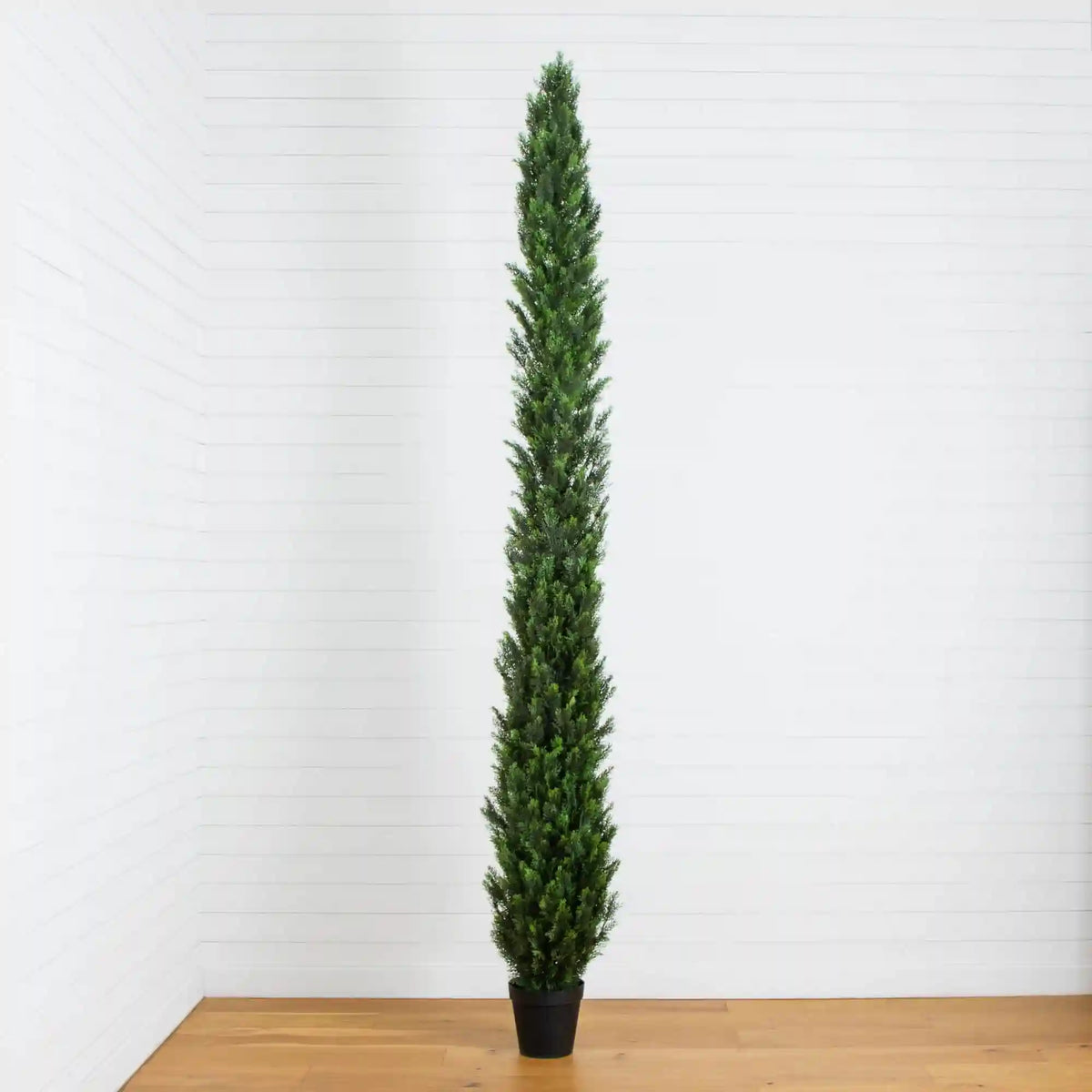 12-ft UV Resistant Artificial Cedar Pine Tree (Indoor/Outdoor)