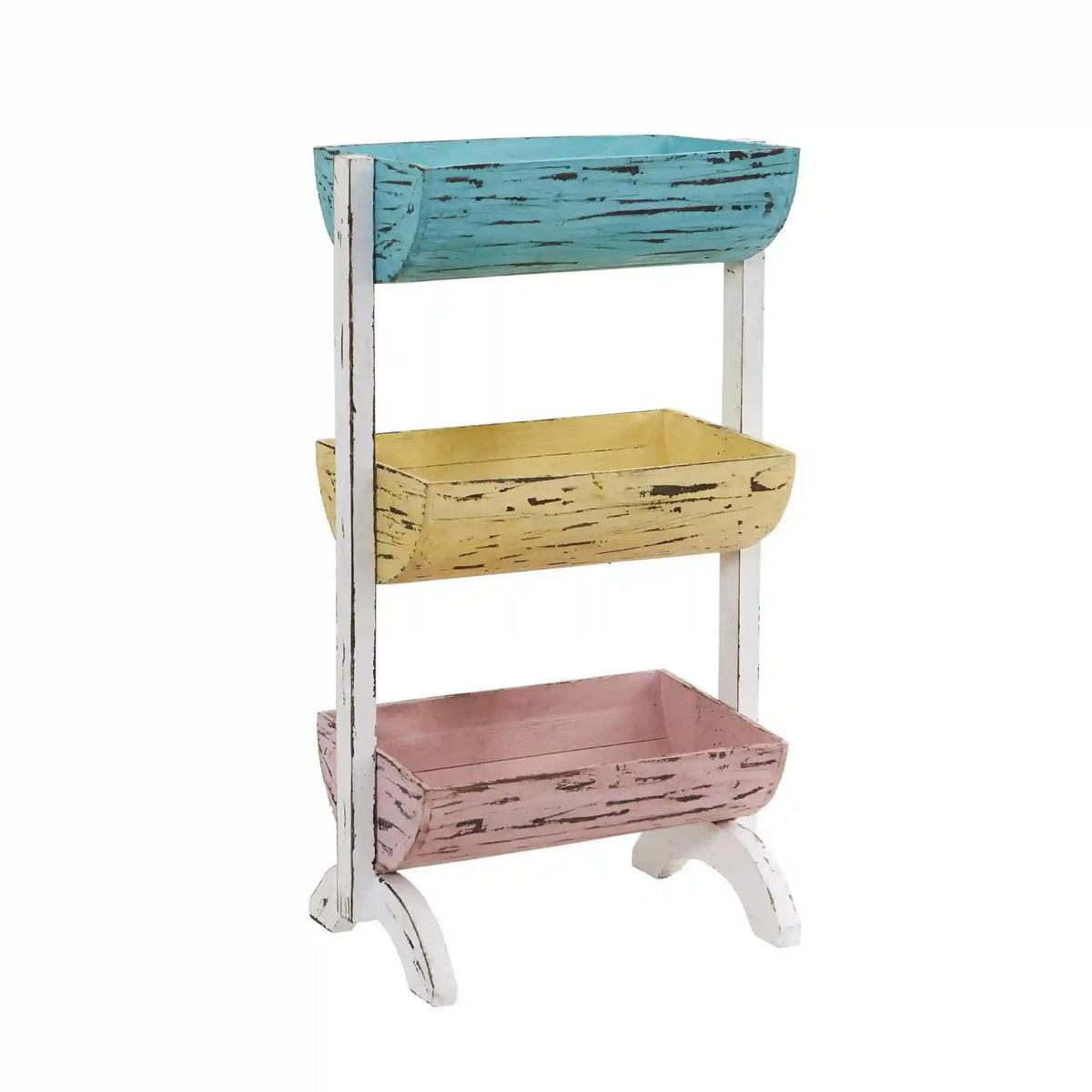 23” Three Shelf Farmhouse Multipurpose Stand/Planter