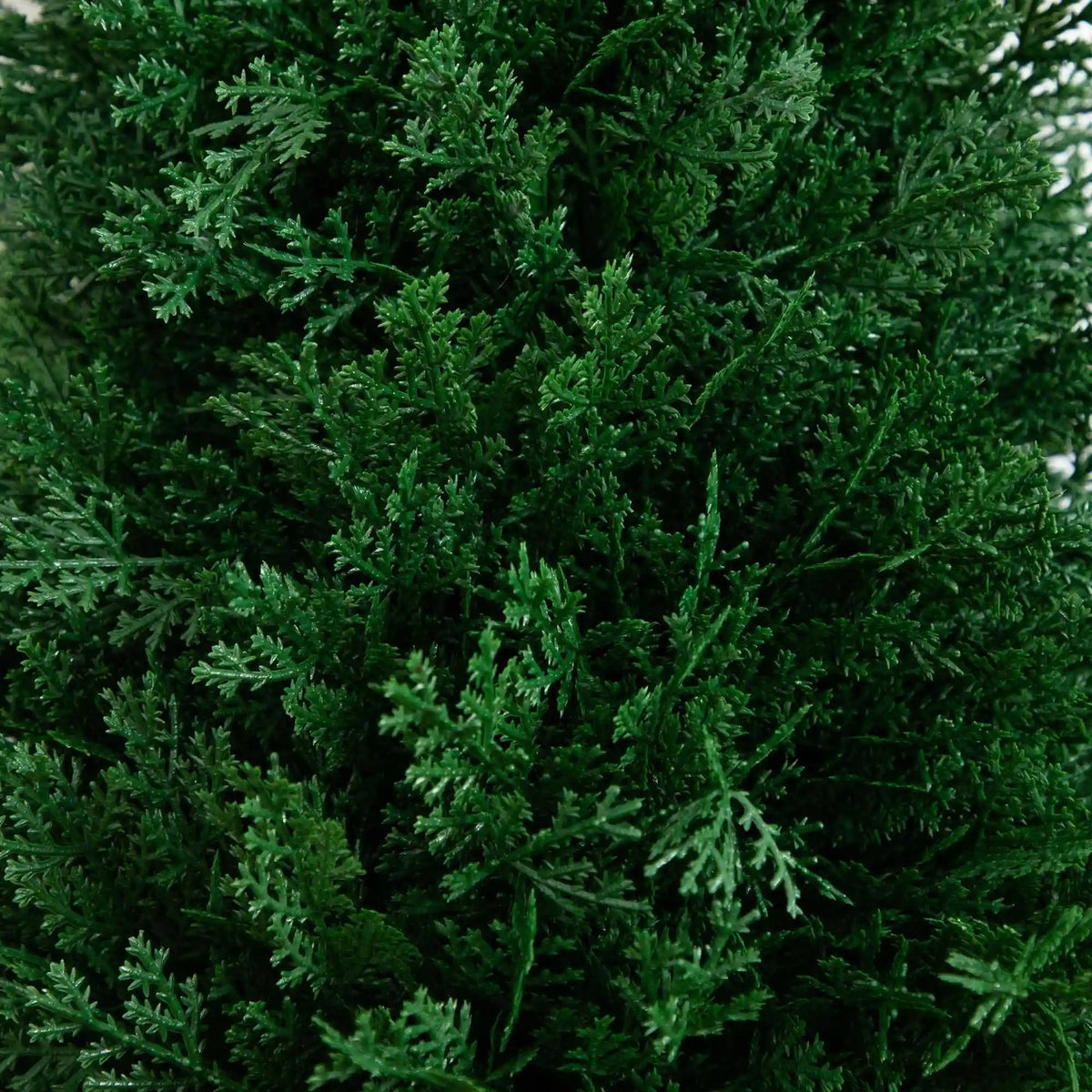 3' UV Resistant Artificial Cedar Plant with Integrated Ground Stake (Indoor/Outdoor) - Set of 2