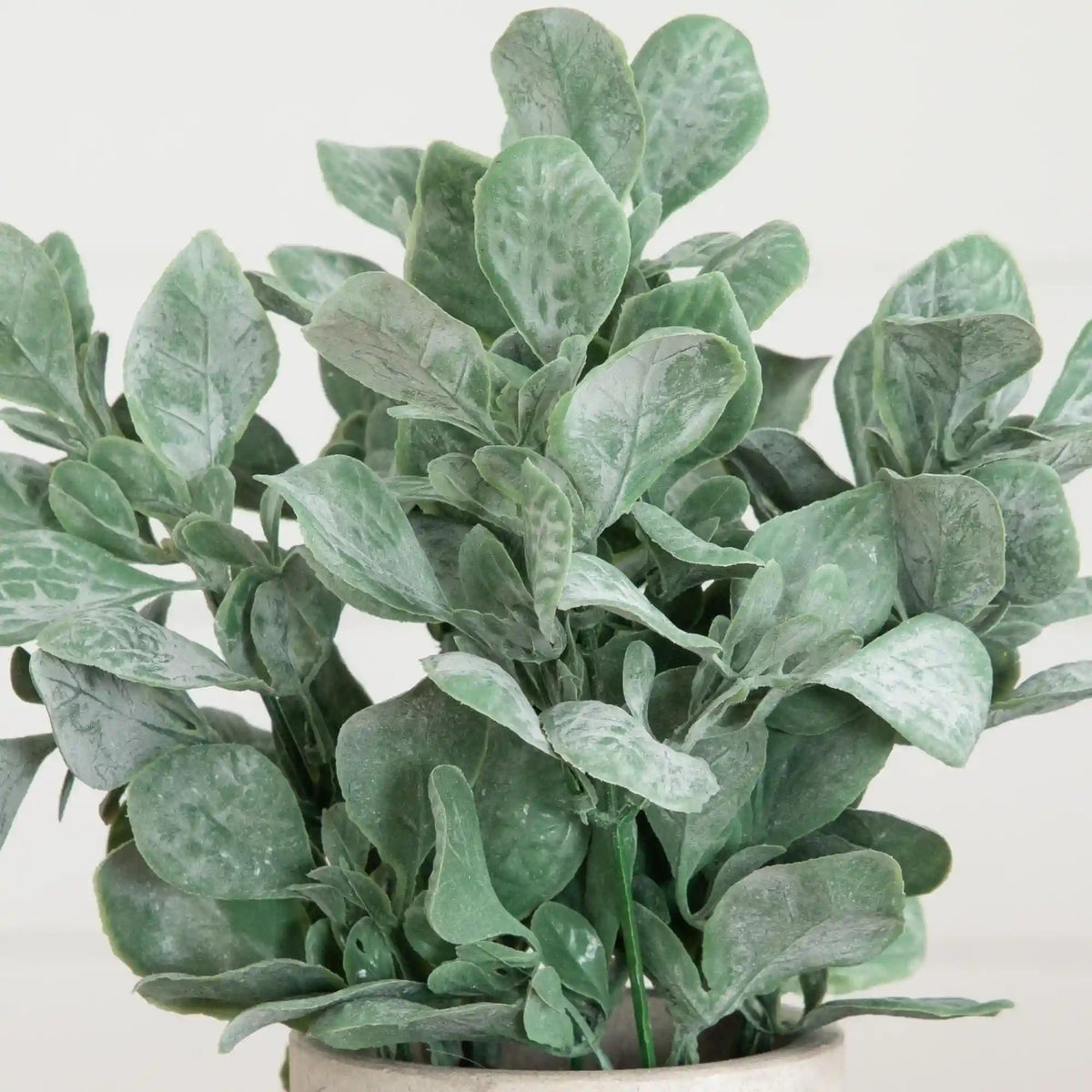 8" Artificial Mixed Eucalyptus Plant in Decorative Planter - Set of 3