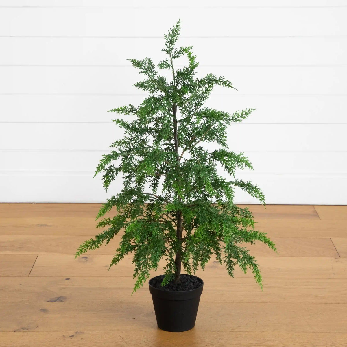 33” Artificial Real Touch Drooping Cedar Christmas Tree