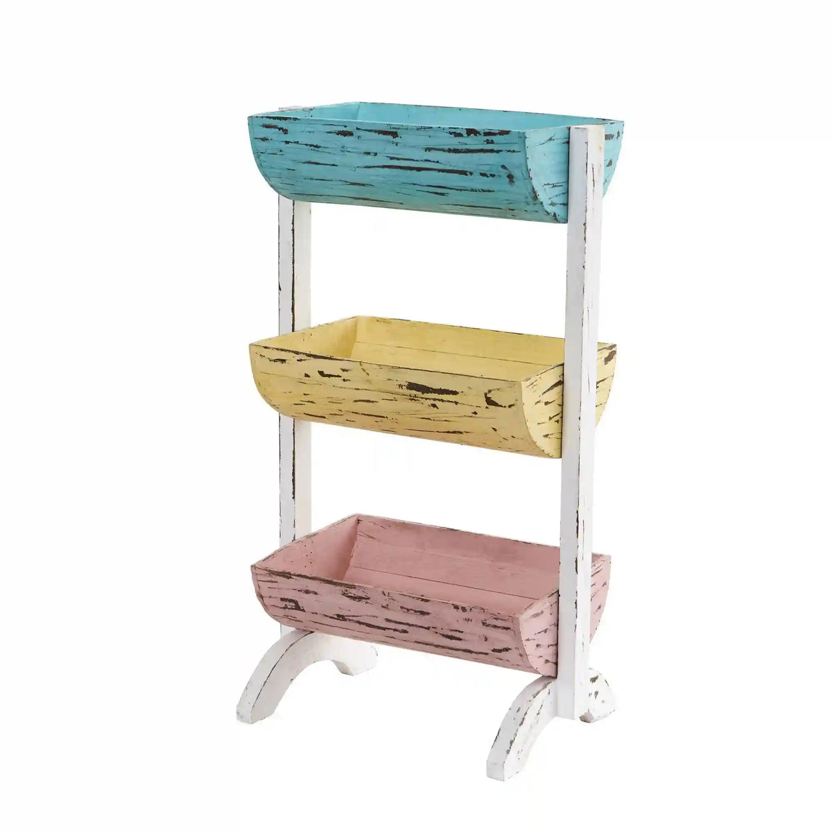 23” Three Shelf Farmhouse Multipurpose Stand/Planter