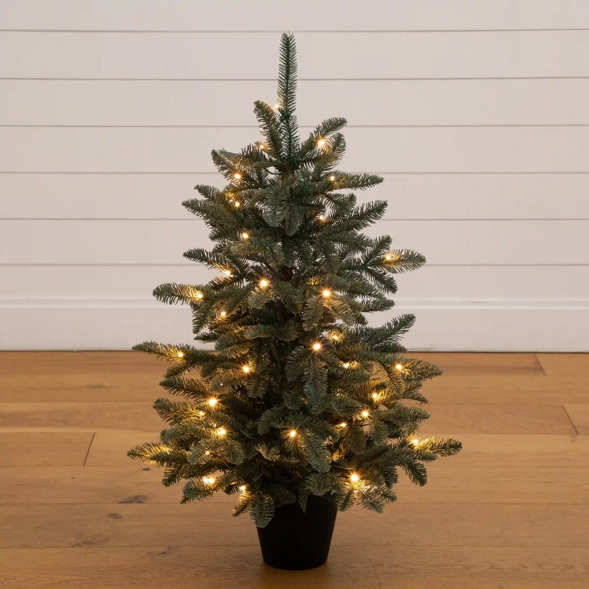 3' Artificial Pre-Lit Christmas Pine Tree with 118 LED Lights