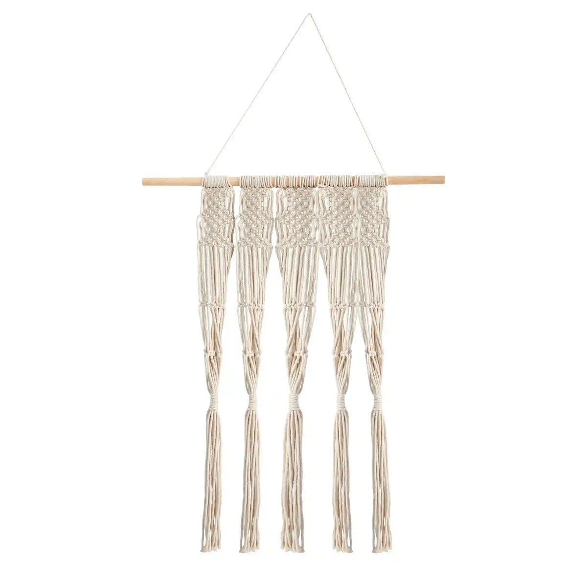 2.5’ x 2’ Hand Woven Macrame Wall Hanging Decor