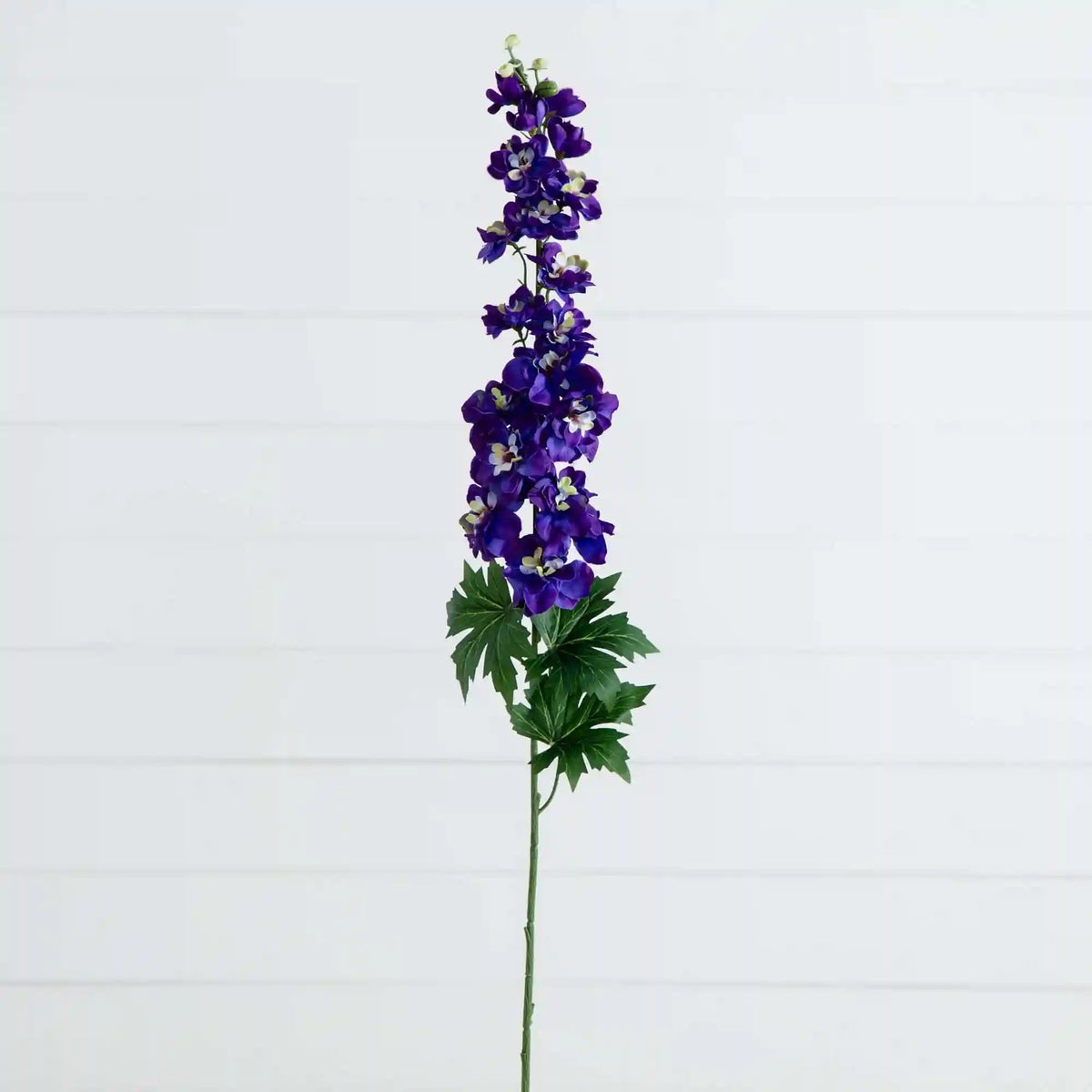 39" Artificial Delphinium Flower Stems- Set of 3